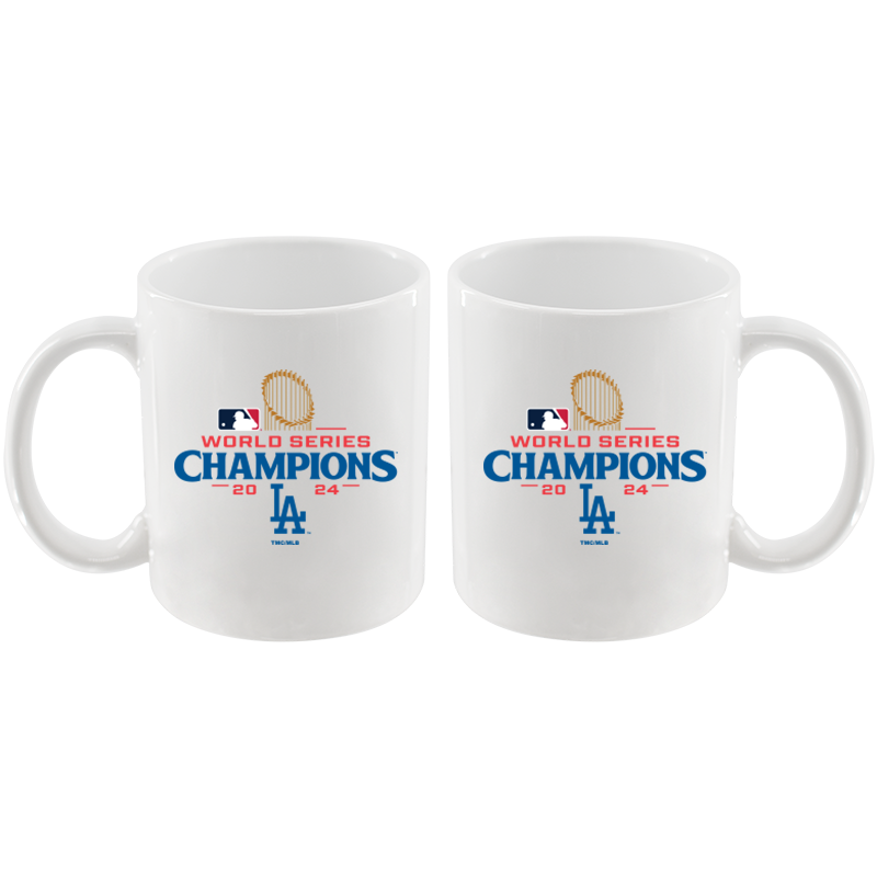 11oz White Mug | 2024 Champion Los Angeles Dodgers at $9.99 only from The  Memory Company