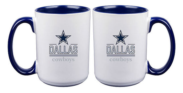 2pk Inner Color Home-Away Mug Set | Dallas Cowboys