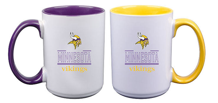 2pk Inner Color Home-Away Mug Set | Minnesota Vikings