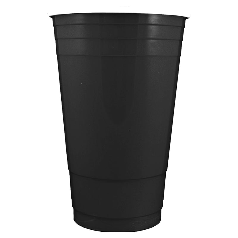 [6-Pack] 16oz Black Party Cup