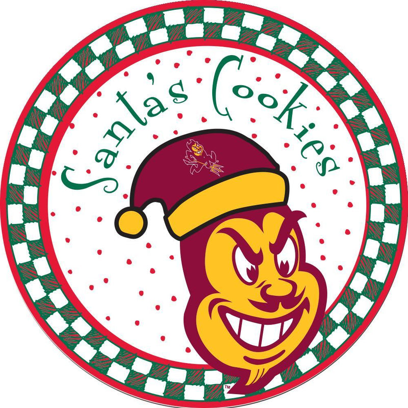 Santa Ceramic Cookie Plate | Arizona State University
Arizona State Sun Devils, AZS, COL, CurrentProduct, Holiday_category_All, Holiday_category_Christmas-Dishware
The Memory Company