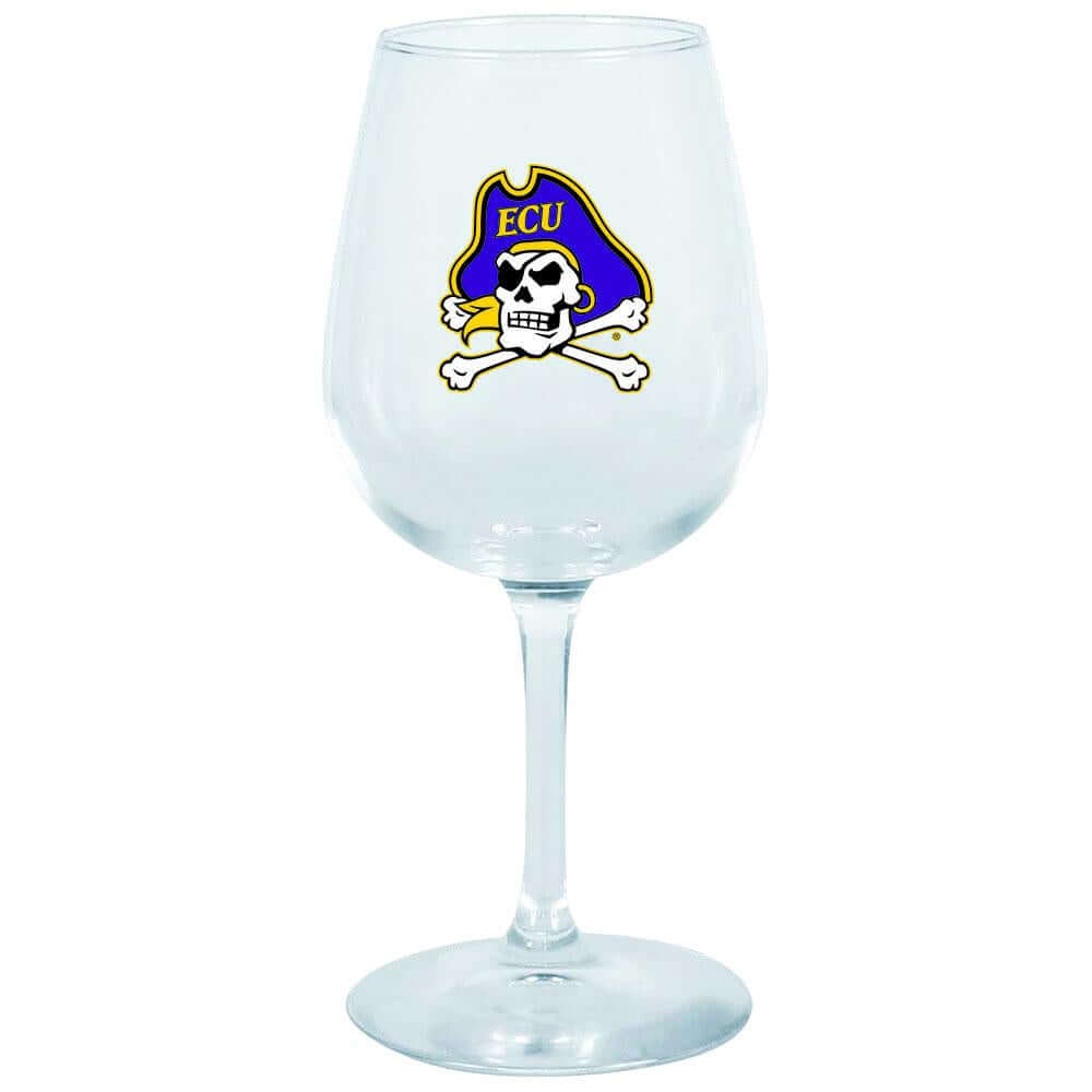 12.75oz Decal Wine Glass  East Carolina University at $14.99 only from The  Memory Company