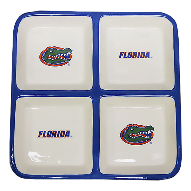 4 Section Square Tray | Florida