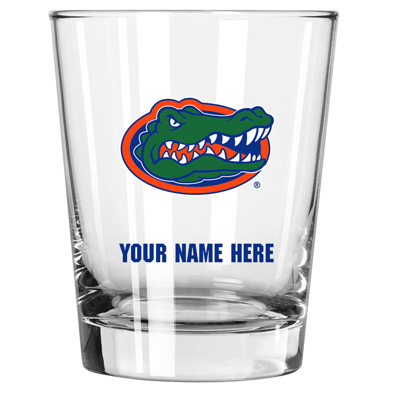 15oz Personalized Stemless Glass | Florida Gators