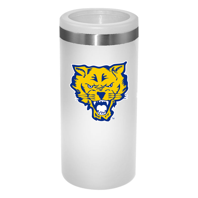 12oz White Slim Can Holder | Fort Valley State Wildcats