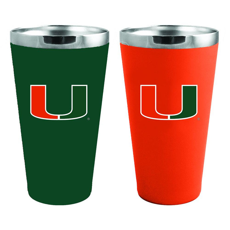 2 Pack Team Color SS Pint  Miami
COL, MIA, Miami Hurricanes, OldProduct
The Memory Company