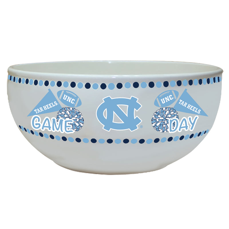 Large Game Day Ceramic Bowl | North Carolina