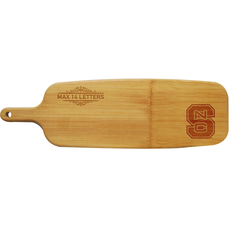 Personalized Bamboo Paddle Cutting & Serving Board | NC State Wolfpack
COL, CurrentProduct, Home&Office_category_All, Home&Office_category_Kitchen, NC State Wolfpack, NCS, Personalized_Personalized
The Memory Company