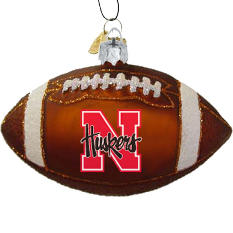 Blown Glass Football Ornament | Nebraska University
COL, NEB, Nebraska Cornhuskers, OldProduct
The Memory Company