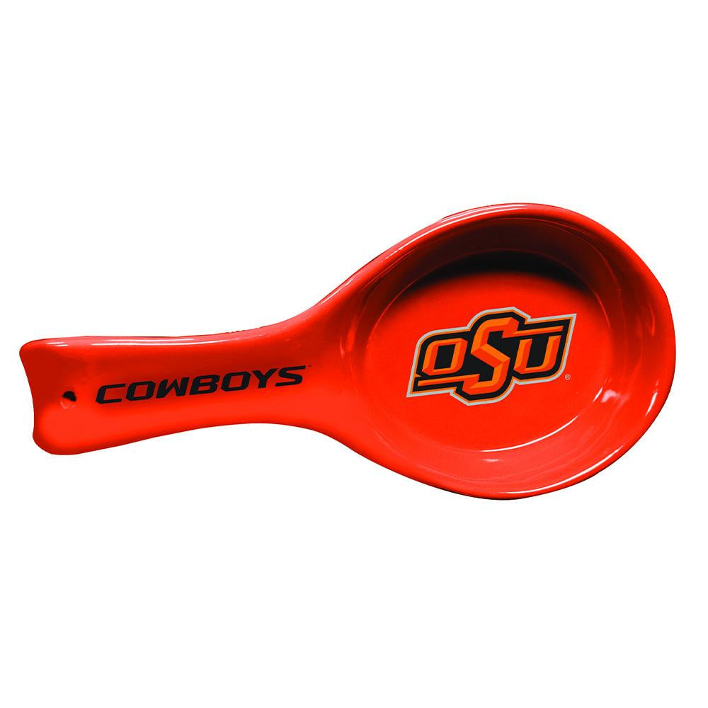 Ceramic Spoon Rest OKLAHOMA STATE at 18.99 only from The Memory Company