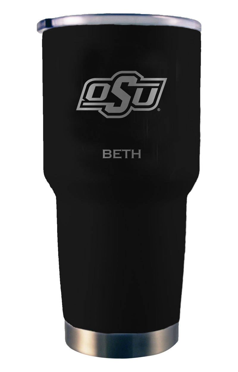 College 30oz Black Personalized Stainless-Steel Tumbler - Oklahoma State
COL, CurrentProduct, Drinkware_category_All, Oklahoma State Cowboys, OKS, Personalized_Personalized
The Memory Company