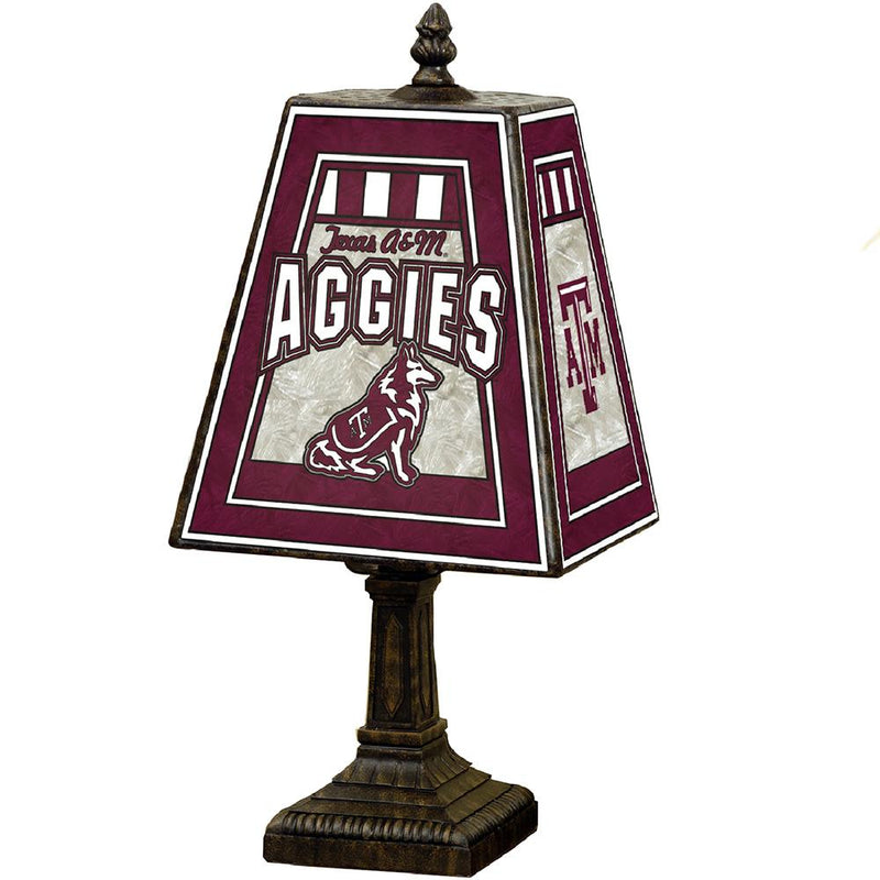 14 Inch Art Glass Table Lamp | Texas A&M University COL, CurrentProduct, Home & Office_category_All, Home & Office_category_Lighting, TAM, Texas A&M Aggies 687746993249 $98.99