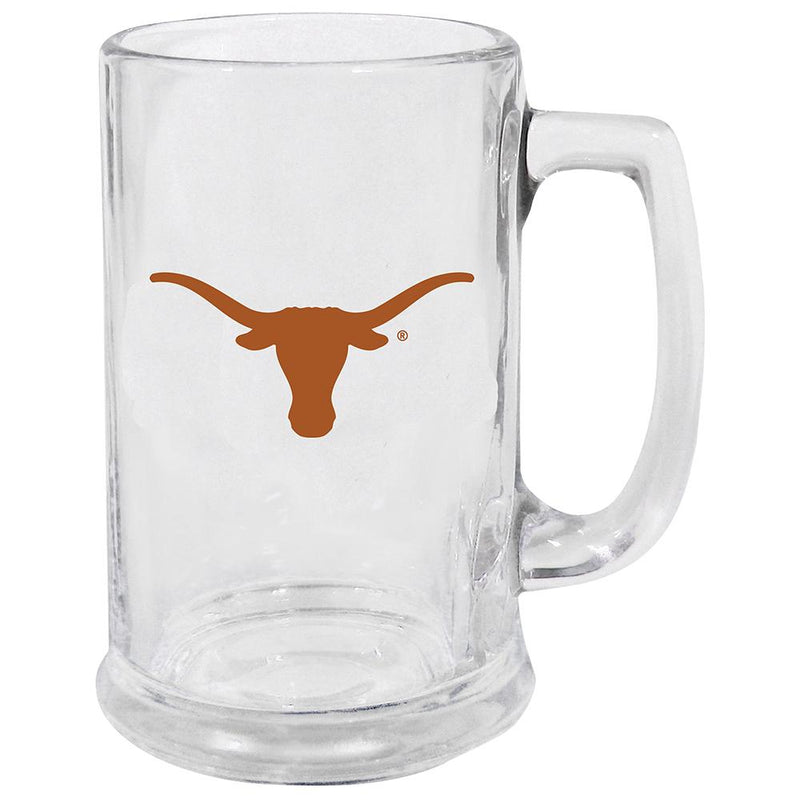 15oz Decal Glass Stein | Texas at Austin, University COL, OldProduct, TEX, Texas Longhorns 888966770843 $13