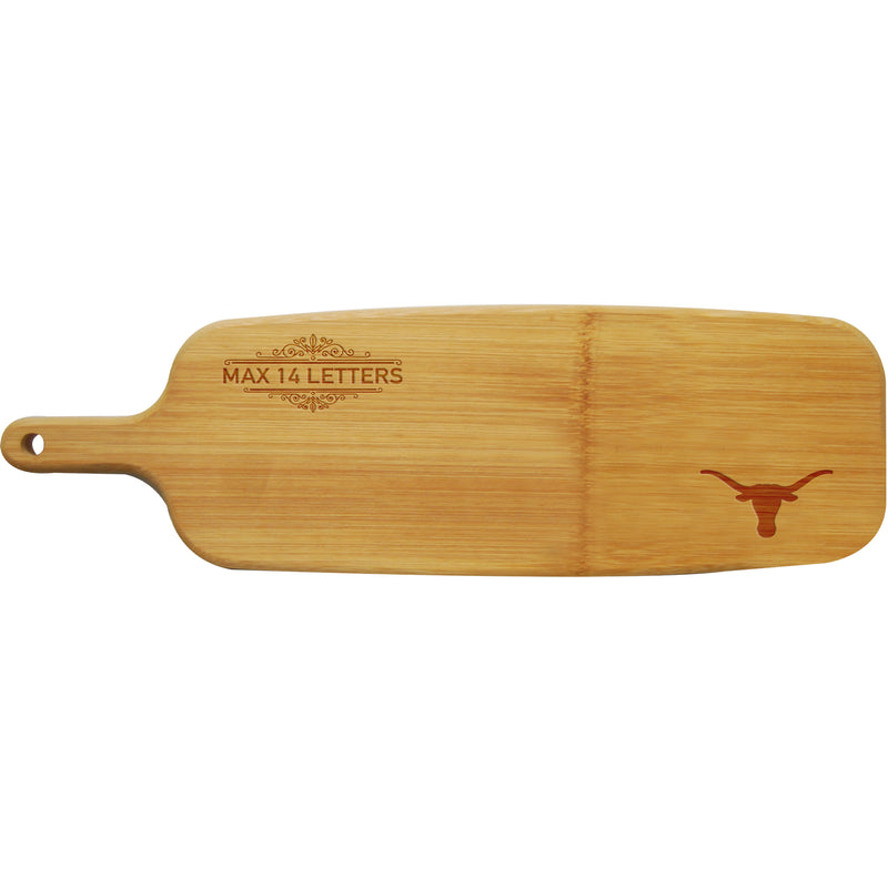 Personalized Bamboo Paddle Cutting & Serving Board | Texas Longhorns
COL, CurrentProduct, Home&Office_category_All, Home&Office_category_Kitchen, Personalized_Personalized, TEX, Texas Longhorns
The Memory Company