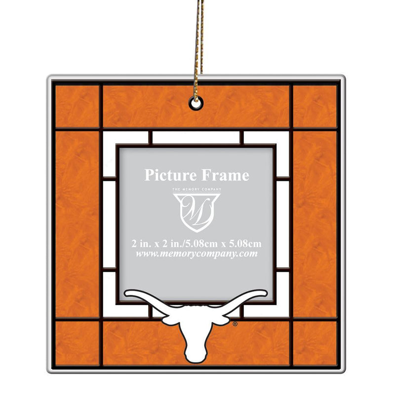 Art Glass Frame Ornament | Texas at Austin, University
COL, OldProduct, TEX, Texas Longhorns
The Memory Company