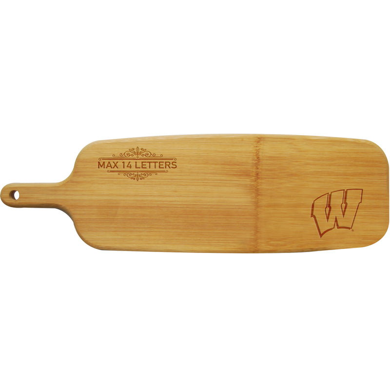 Personalized Bamboo Paddle Cutting & Serving Board | Wisconsin Badgers
COL, CurrentProduct, Home&Office_category_All, Home&Office_category_Kitchen, Personalized_Personalized, WIS, Wisconsin Badgers
The Memory Company
