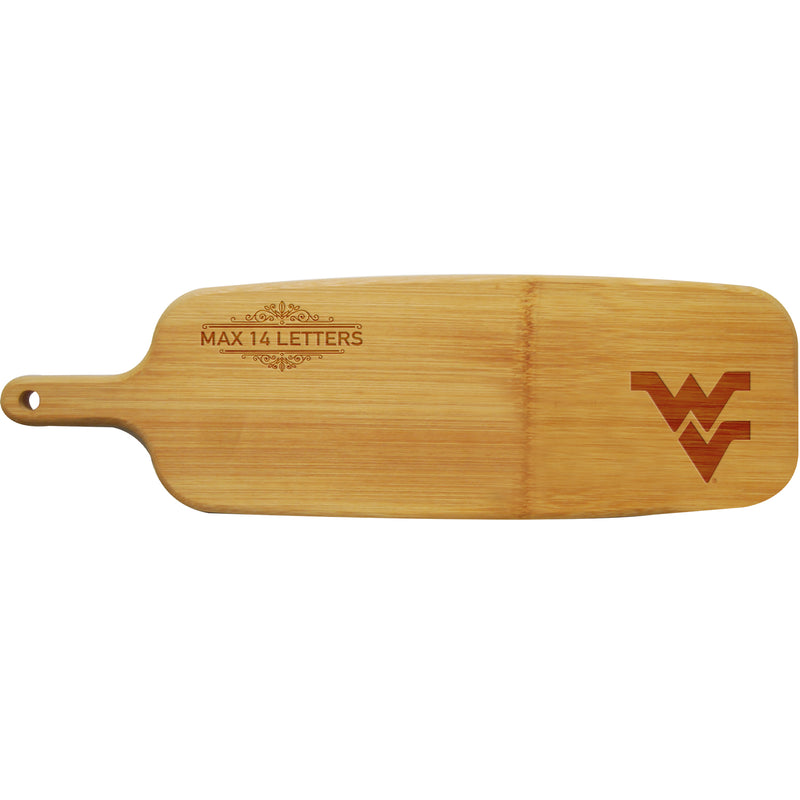 Personalized Bamboo Paddle Cutting & Serving Board | West Virginia Mountaineers
COL, CurrentProduct, Home&Office_category_All, Home&Office_category_Kitchen, Personalized_Personalized, West Virginia Mountaineers, WVI
The Memory Company