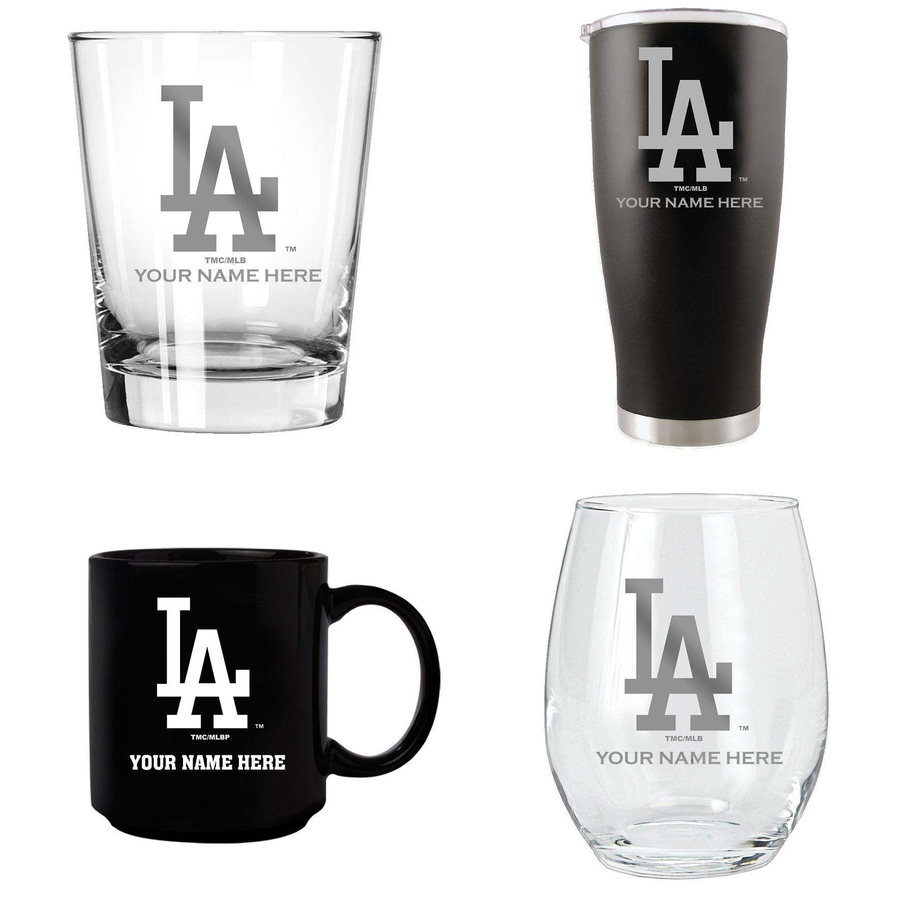 Los Angeles Dodgers 15oz. Personalized Ceramic Mug