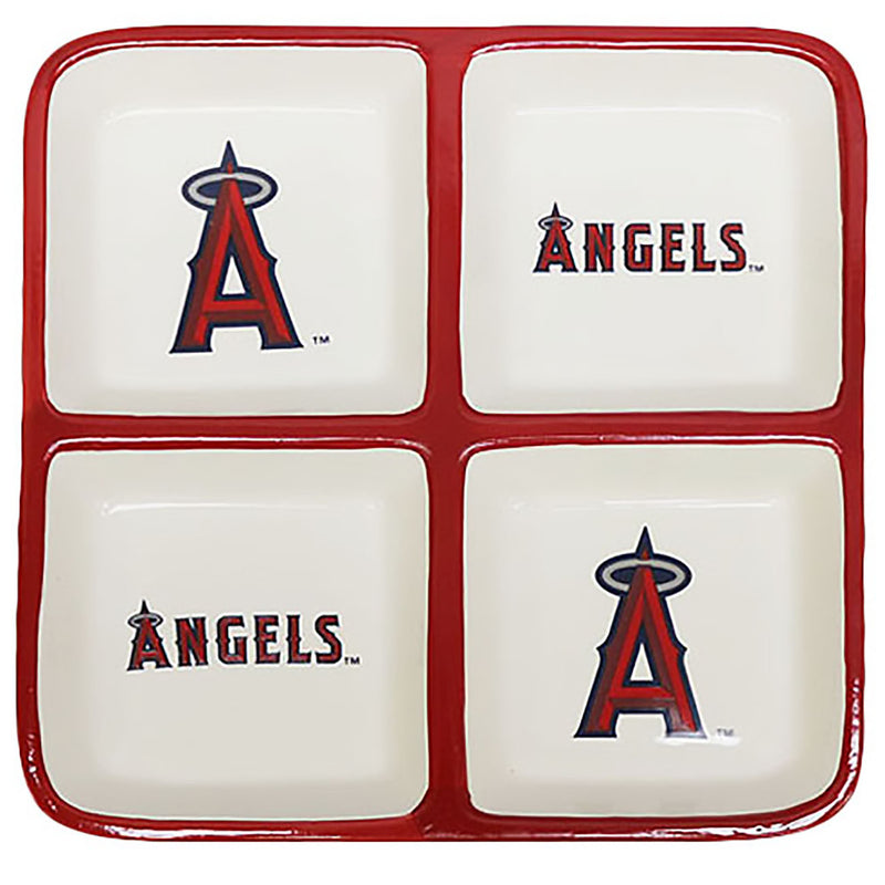 4 Section Square Tray | Anaheim Angels