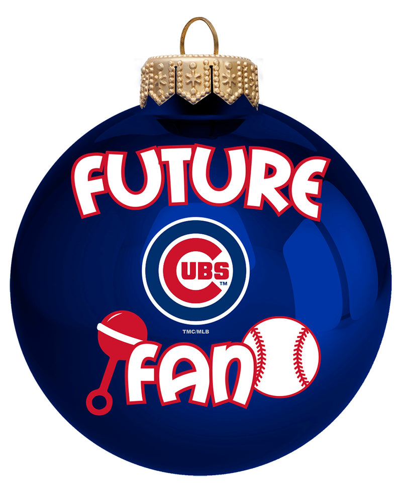 Future Fan Ball Ornament  | Chicago Cubs
CCU, Chicago Cubs, CurrentProduct, Holiday_category_All, Holiday_category_Ornaments, MLB
The Memory Company