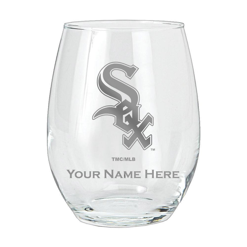15oz Personalized Stemless Glass Tumbler  | Chicago White Sox
Chicago White Sox, CurrentProduct, Custom Drinkware, CWS, Drinkware_category_All, Gift Ideas, MLB, Personalization, Personalized_Personalized
The Memory Company