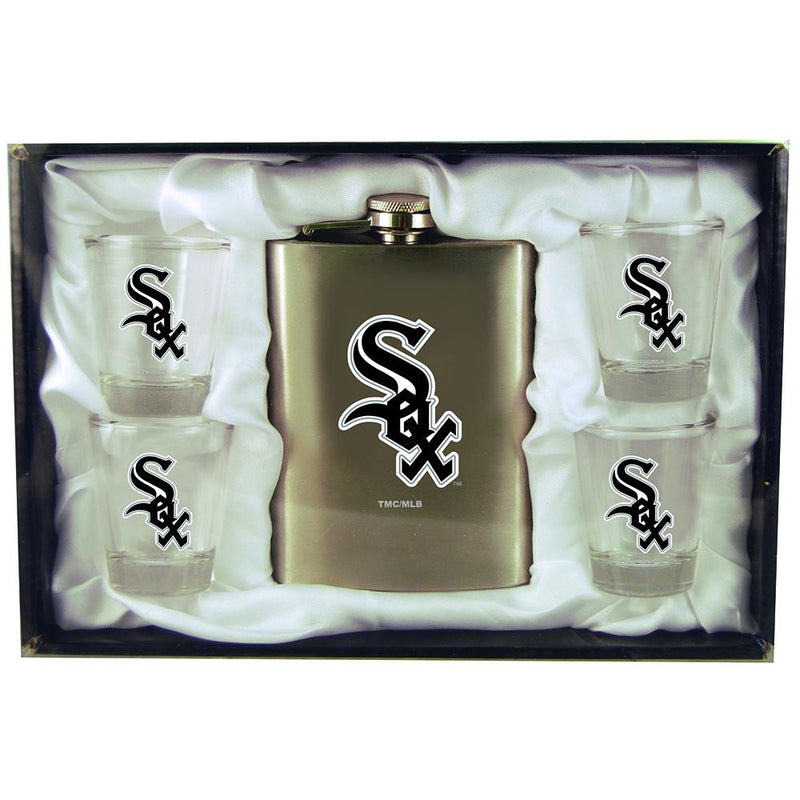 8oz Stainless Steel Flask w/4 Cups | Chicago White Sox
Chicago White Sox, CurrentProduct, CWS, Drinkware_category_All, Home&Office_category_All, MLBHome&Office_category_Gift-Sets
The Memory Company