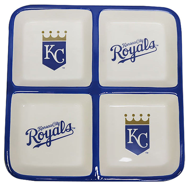 4 Section Square Tray | Kansas City Royals