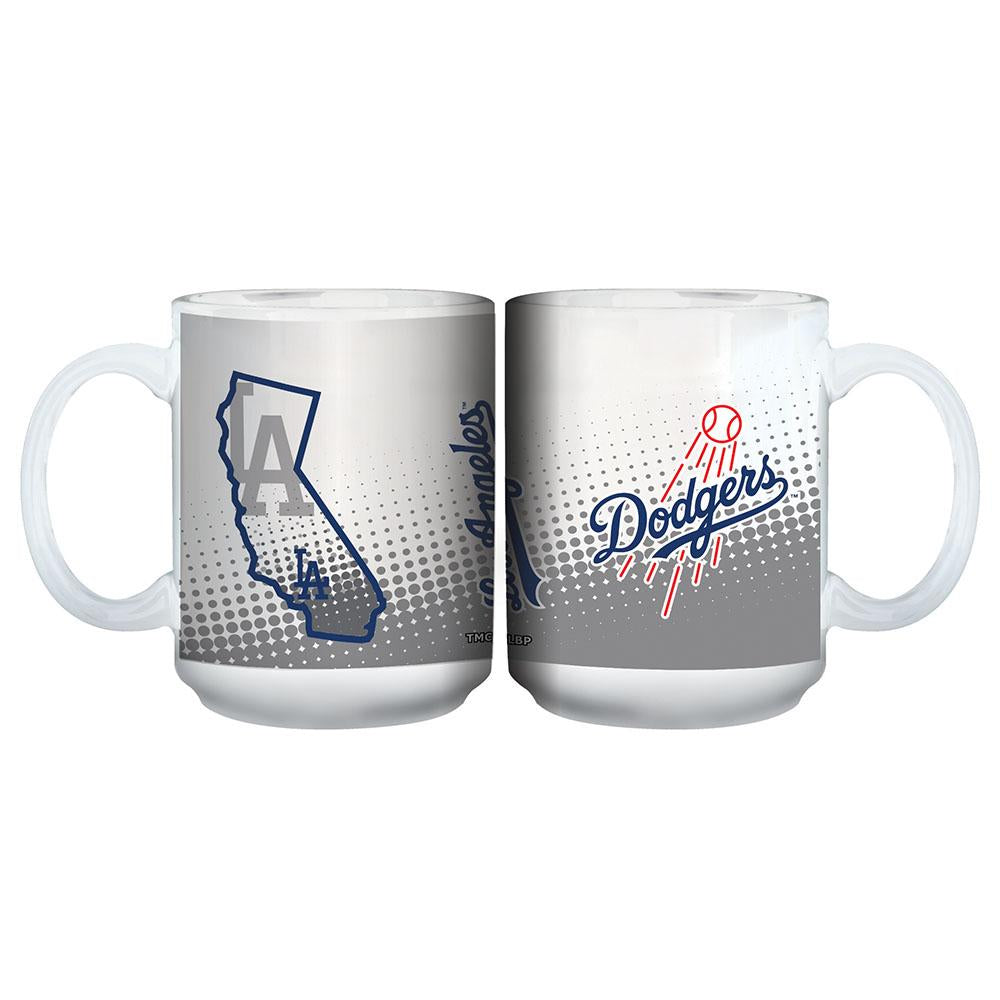 15oz White Mug State of Mind | Los Angeles Dodgers