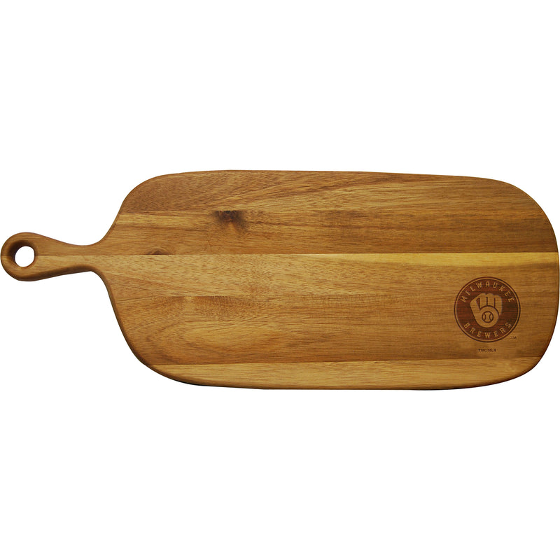 Acacia Paddle Cutting & Serving Board | Milwaukee Brewers
2786, CurrentProduct, Home&Office_category_All, Home&Office_category_Kitchen, MBR, Milwaukee Brewers, MLB
The Memory Company