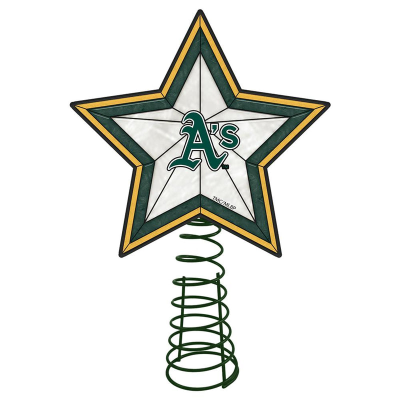 Art Glass Tree Topper | Oakland Athletics
CurrentProduct, Holiday_category_All, Holiday_category_Tree-Toppers, MLB, Oakland Athletics, OAT
The Memory Company