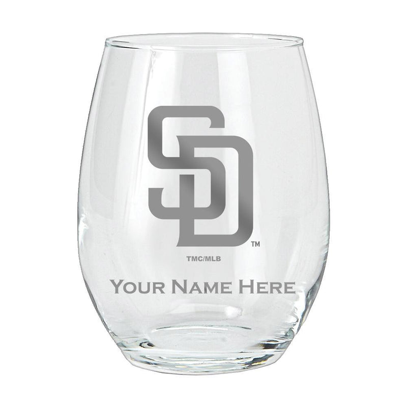 MLB 15oz Personalized Stemless Glass Tumbler - San Diego Padres
CurrentProduct, Custom Drinkware, Drinkware_category_All, Gift Ideas, MLB, Personalization, Personalized_Personalized, San Diego Padres, SDP
The Memory Company