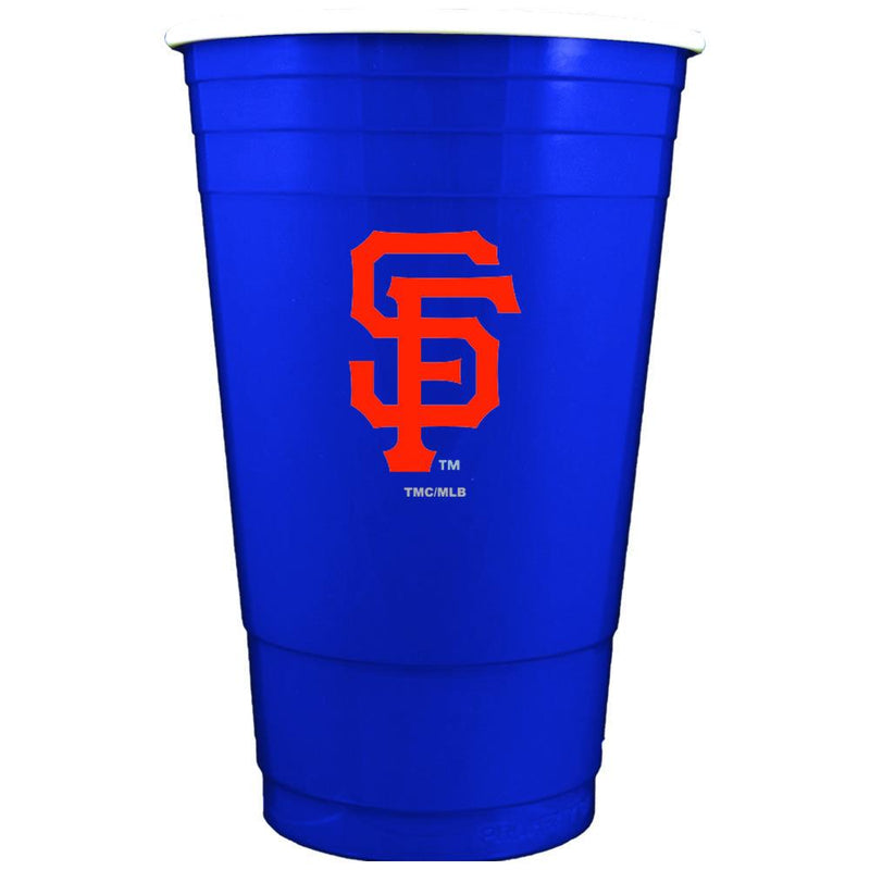 11oz Blue Plastic Cup | San Francisco Giants MLB, OldProduct, San Francisco Giants, SFG 687746075549 $10