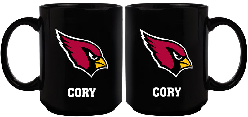 15oz Black Personalized Ceramic Mug | Arizona Cardinals ACA, Arizona Cardinals, CurrentProduct, Drinkware_category_All, Engraved, NFL, Personalized_Personalized 194207503508 $21.86