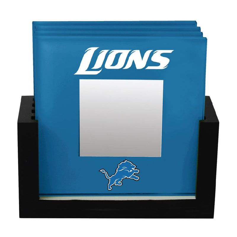 Art Glass Coaster Set | Detriot Lions
Detroit Lions, DLI, NFL, OldProduct
The Memory Company
