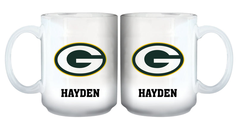 15oz White Personalized Ceramic Mug | Green Bay Packers
CurrentProduct, Custom Drinkware, Drinkware_category_All, GBP, Gift Ideas, Green Bay Packers, NFL, Personalization, Personalized_Personalized
The Memory Company