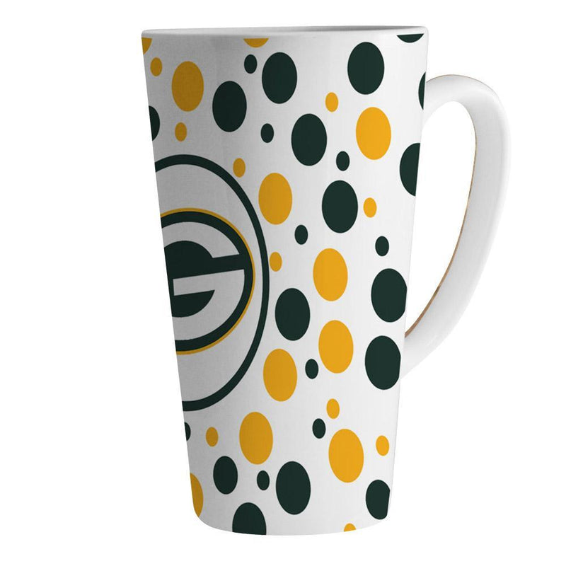 16oz White Polka Dot Latte | Green Bay Packers
GBP, Green Bay Packers, NFL, OldProduct
The Memory Company