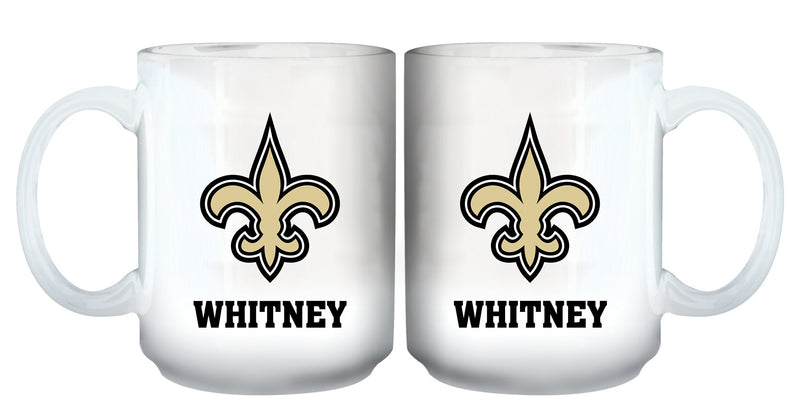 15oz White Personalized Ceramic Mug | New Orleans Saints
CurrentProduct, Custom Drinkware, Drinkware_category_All, Gift Ideas, New Orleans Saints, NFL, NOS, Personalization, Personalized_Personalized
The Memory Company