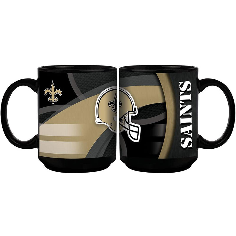 15oz Black Carbon Fiber Mug | New Orleans Saints New Orleans Saints, NFL, NOS, OldProduct 687746365886 $13
