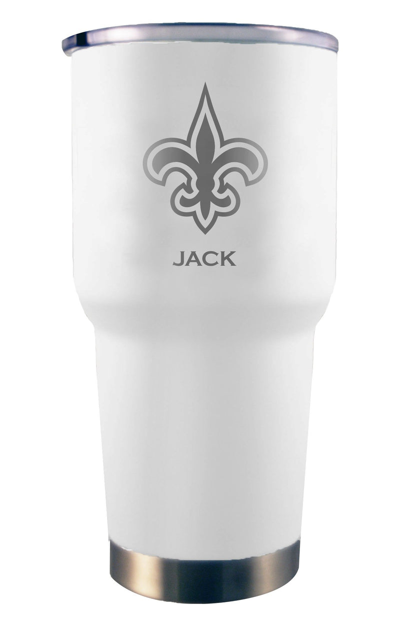 30oz White Personalized Stainless Steel Tumbler | New Orleans Saints
CurrentProduct, Drinkware_category_All, New Orleans Saints, NFL, NOS, Personalized_Personalized
The Memory Company