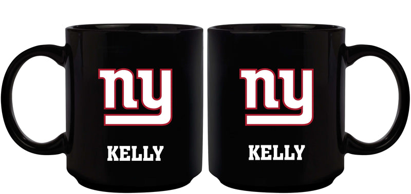 11oz Black Personalized Ceramic Mug | New York Giants CurrentProduct, Custom Drinkware, Drinkware_category_All, Gift Ideas, New York Giants, NFL, NYG, Personalization, Personalized_Personalized 194207372678 $20.11