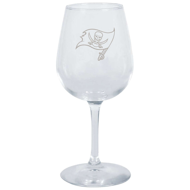 12.75oz Stemmed Wine Glass | Tampa Bay Buccaneers CurrentProduct, Drinkware_category_All, NFL, Tampa Bay Buccaneers, TBB 194207629949 $13.99
