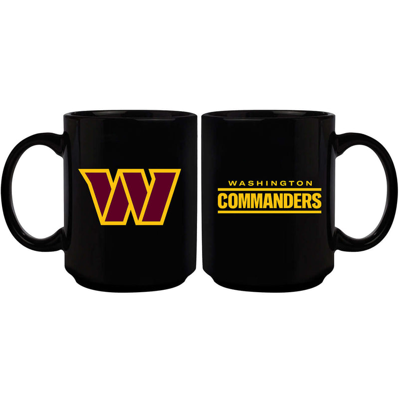 11oz Black Sublimated Mug | Washington Commanders