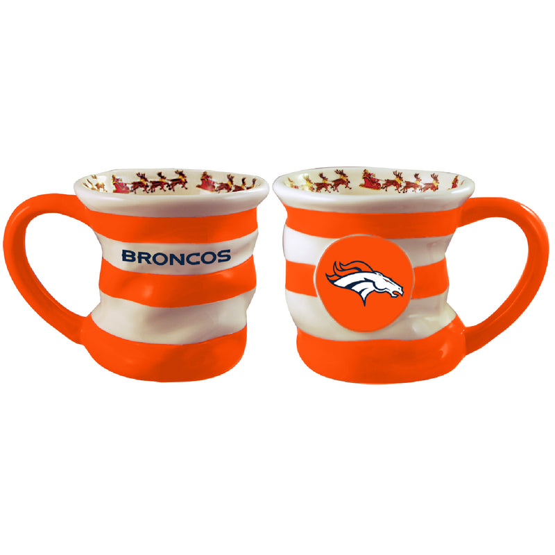 Team Color Holiday Mug | Denver Broncos