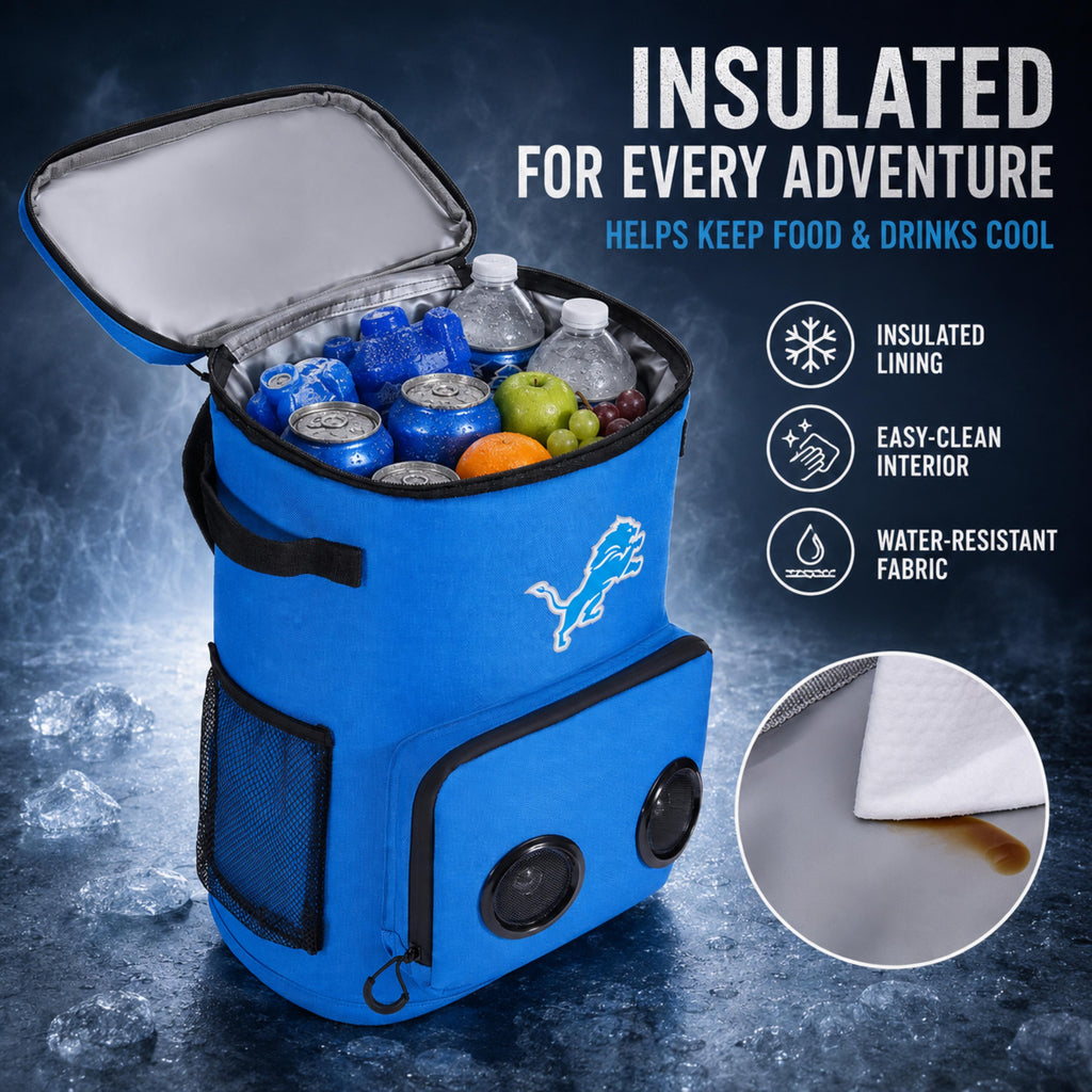 Bluetooth Backpack Cooler | Detroit Lions