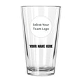 Personalized 17oz Pint Glass