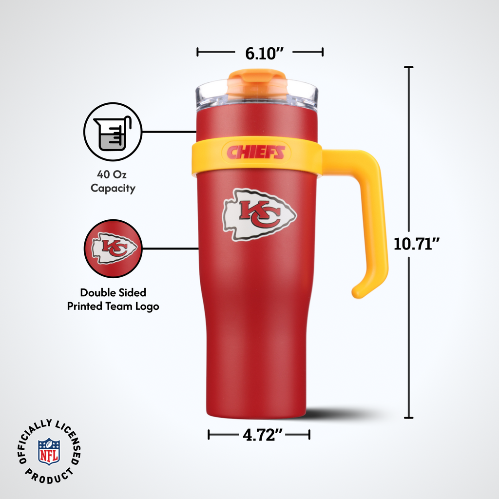 40oz Slim Tumbler I | Kansas City Chiefs