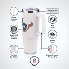 40oz Bling Collosal Tumbler | Houston Texans