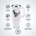 40oz Bling Collosal Tumbler | Houston Texans