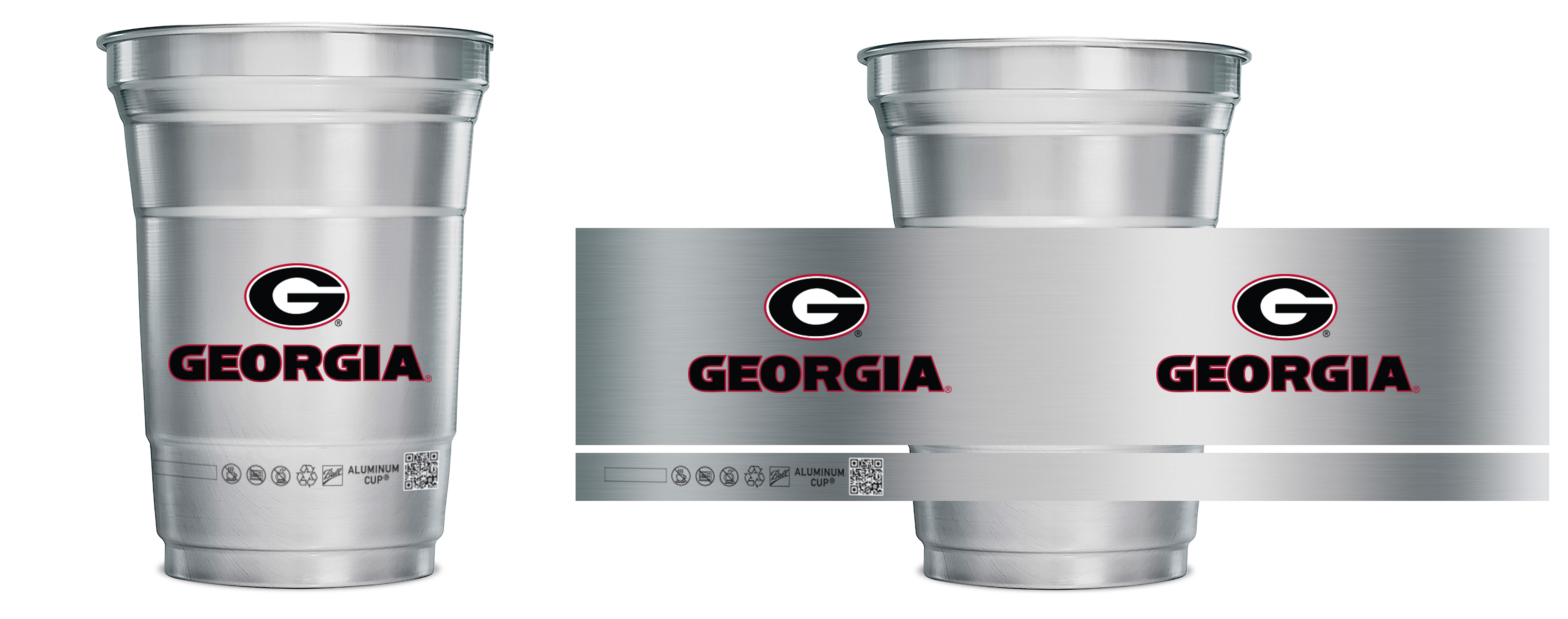 16oz Aluminum Cup | Georgia Bulldogs