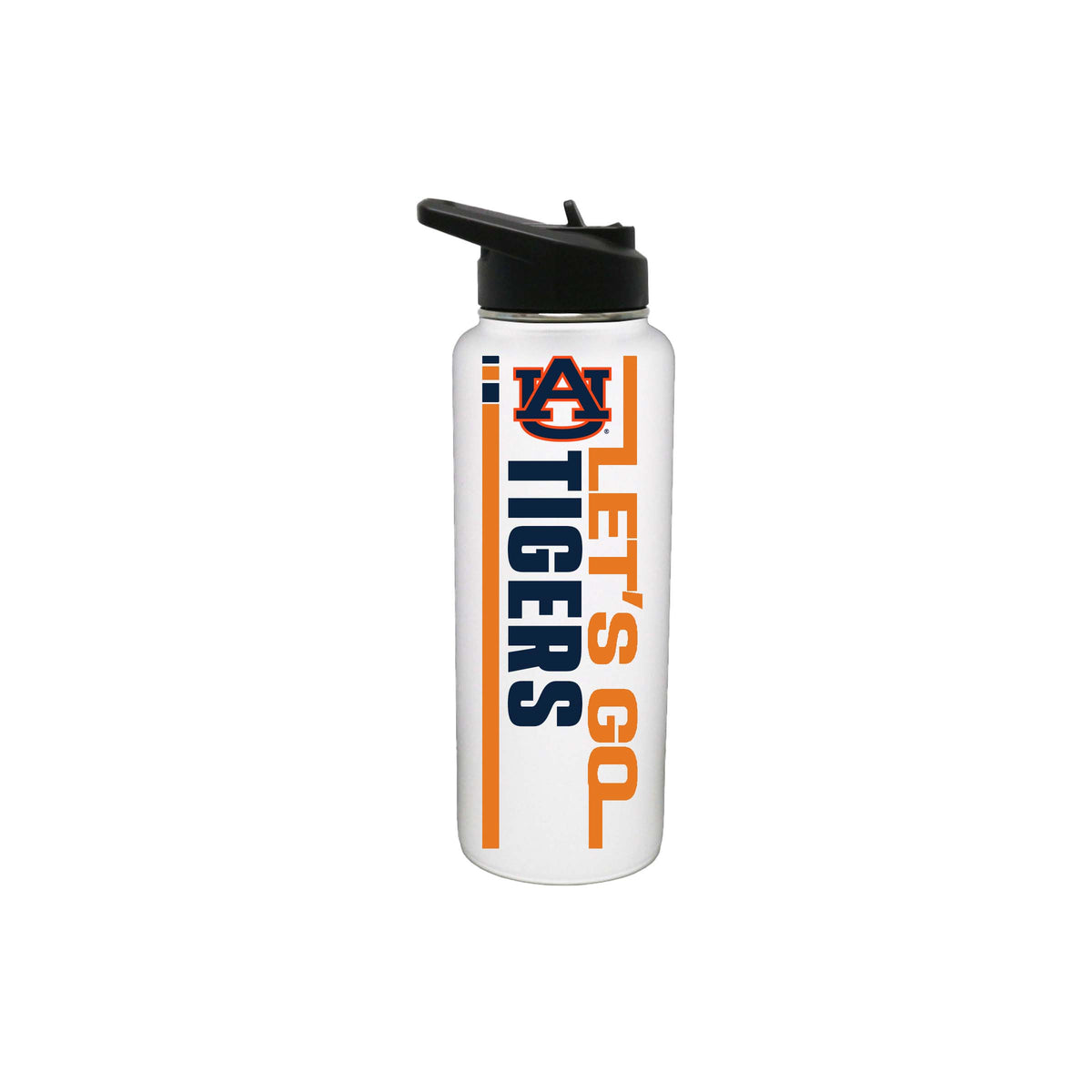 34oz White Quencher Let's Go Team Dash |  Auburn